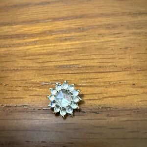 BVLA 14k yellow gold “The Rose” 8mm Labradorite and Moonstone 14g threaded